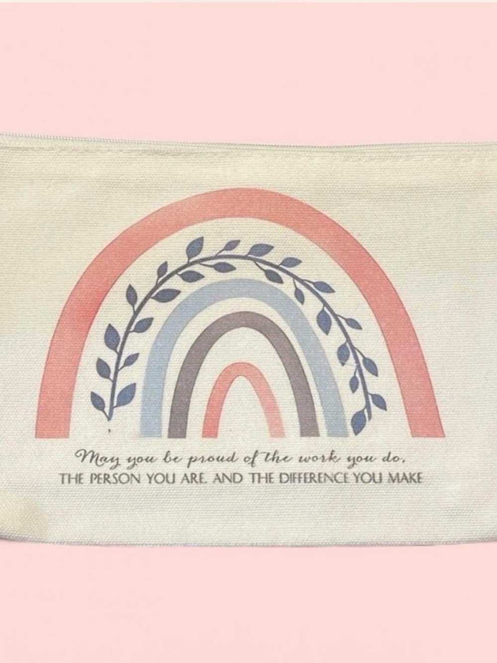 Canvas Makeup Bag